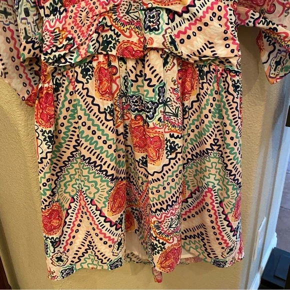 Maeve Anthropologie Women Colorful Print Dress Size 2 - Picture 4 of 12